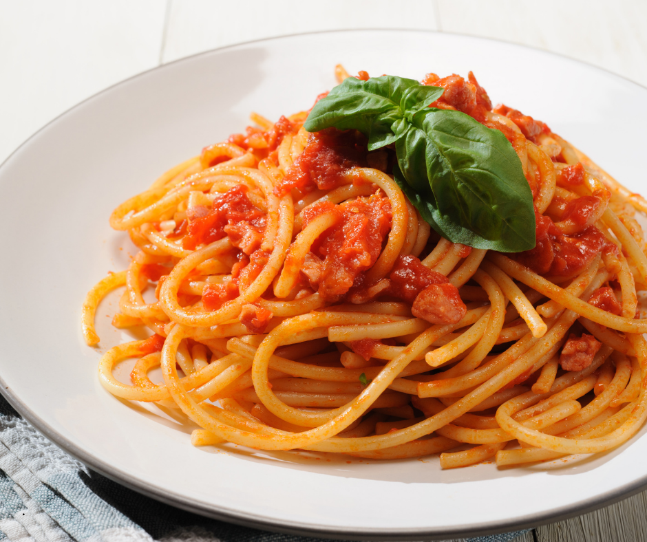 Amatriciana, a famous pasta dish in Rome