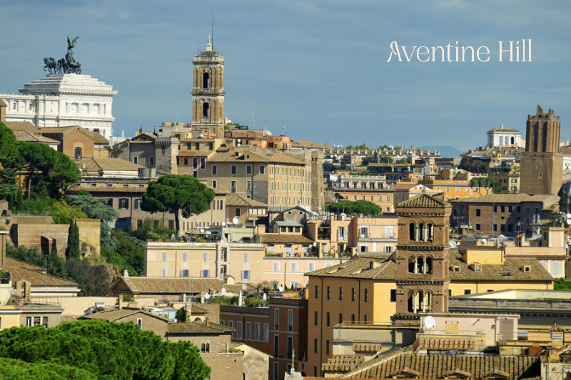 Aventine Hill in Rome with spectacular views!