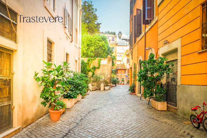A glorious morning in Trastevere